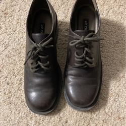 Liz Claiborne Brown Leather Ladies Oxford Shoes