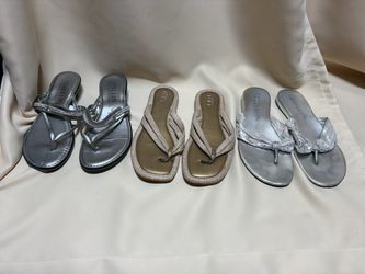 Sandals Bundle - Italian Shoemakers, Ann Taylor LOFT, and Guess