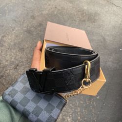Lv Belt & Coin Pouch 