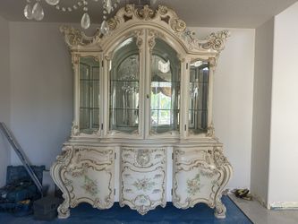 French Style China Cabinet