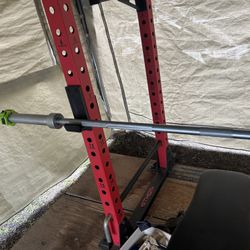 Olympic Barbell With Clamps