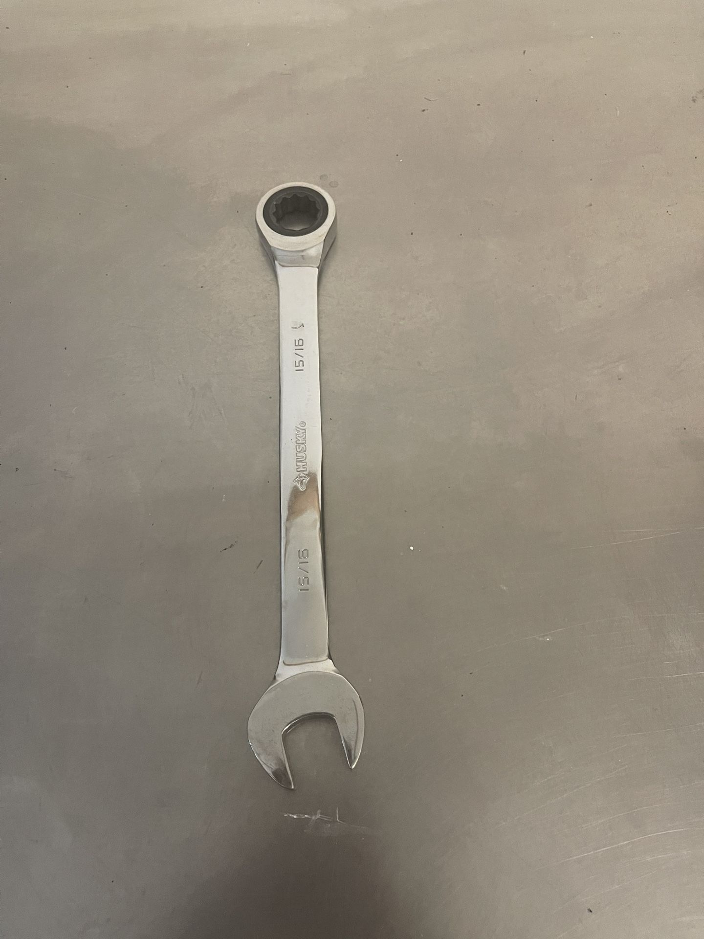 Husky 15/16 in. Ratcheting Wrench