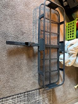 Hitch Mount Cargo Carrier Basket