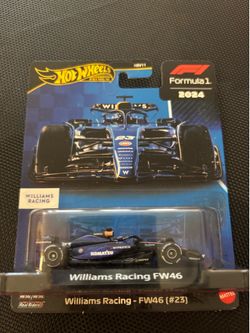 Hot Wheels Premium Formula 1 2024 - Williams Racing FW46 (#23)
