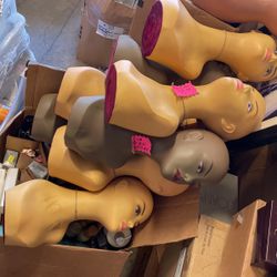 Mannequin Heads Available
