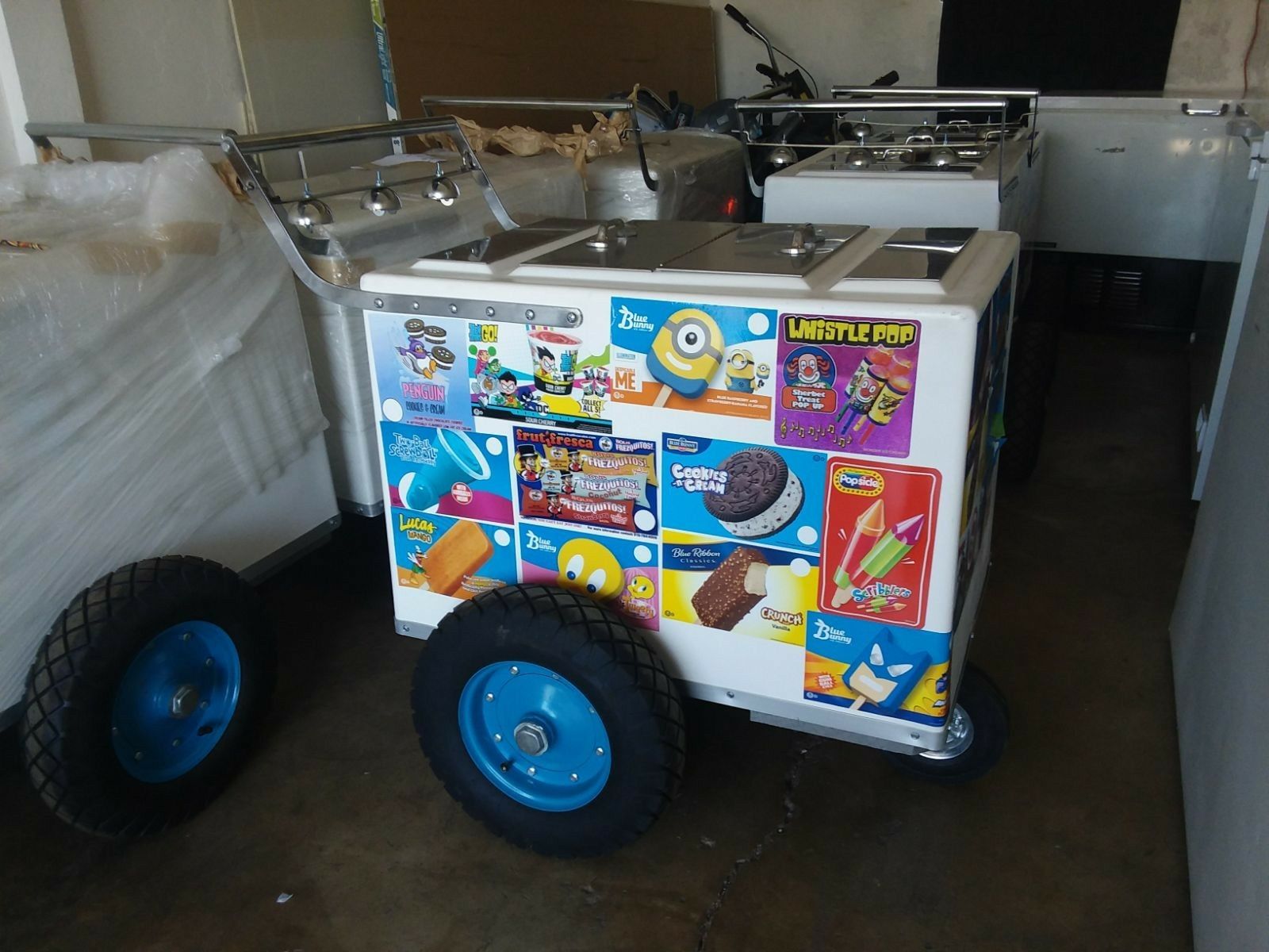 Vendo carritos para vender paletas