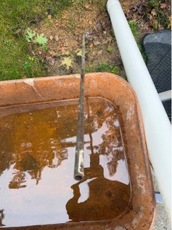 Copper pipe. 4’3”