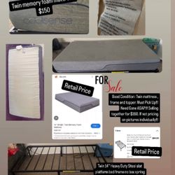 For Sale!! Need Gone ASAP!! Pick Up Only!!