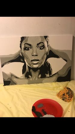 Beyoncé Custom Painting