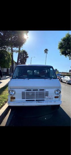 1969 Ford E-100 Vintage Ford Van White Classic