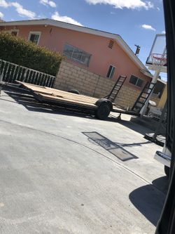 Used trailer, new towing tires, great price!!