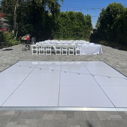 Elegant White Dance Floor