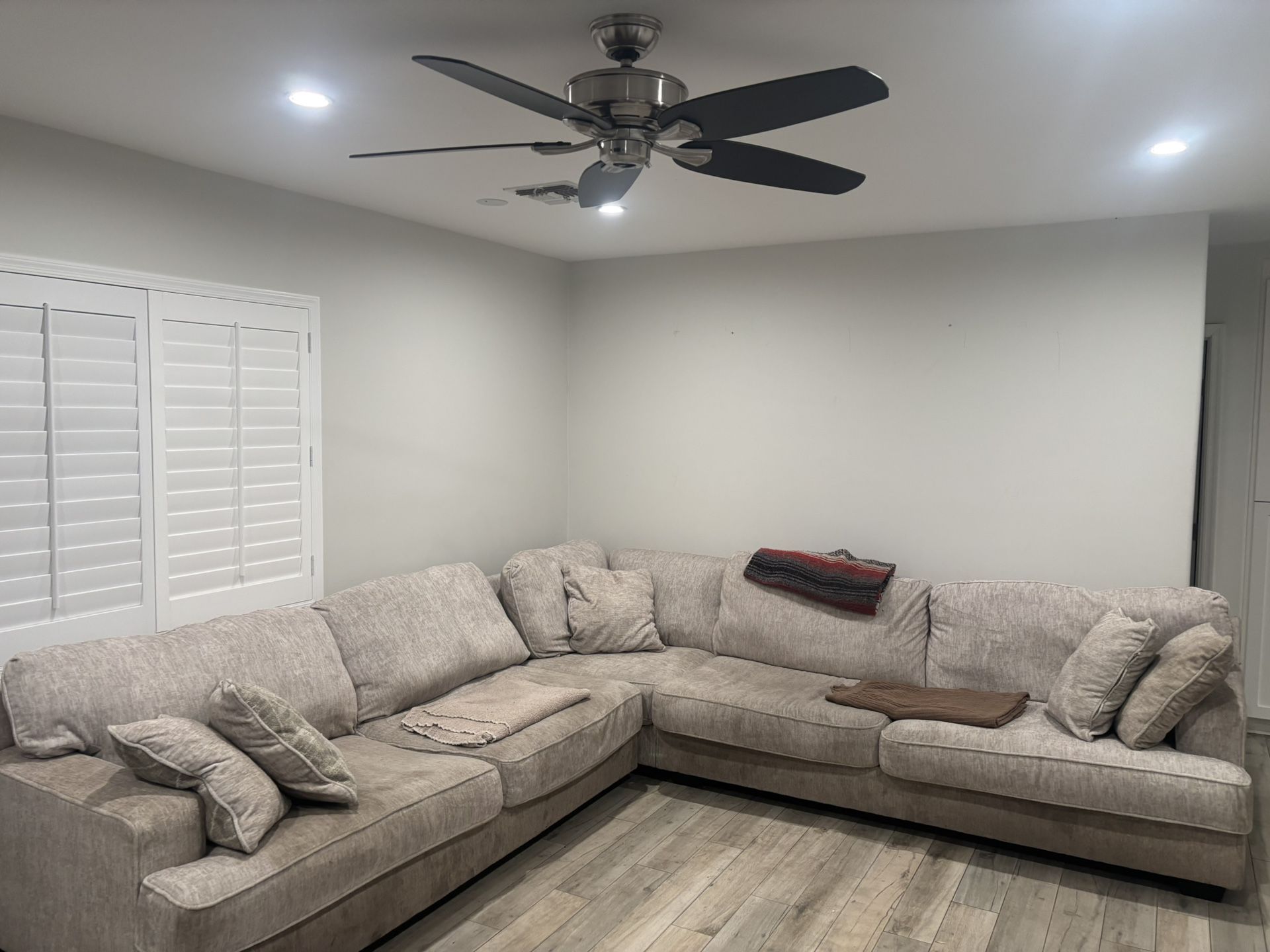Section, Oversized Cushion Couch