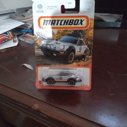 Matchbox 1985 porsche rally Limited edition.