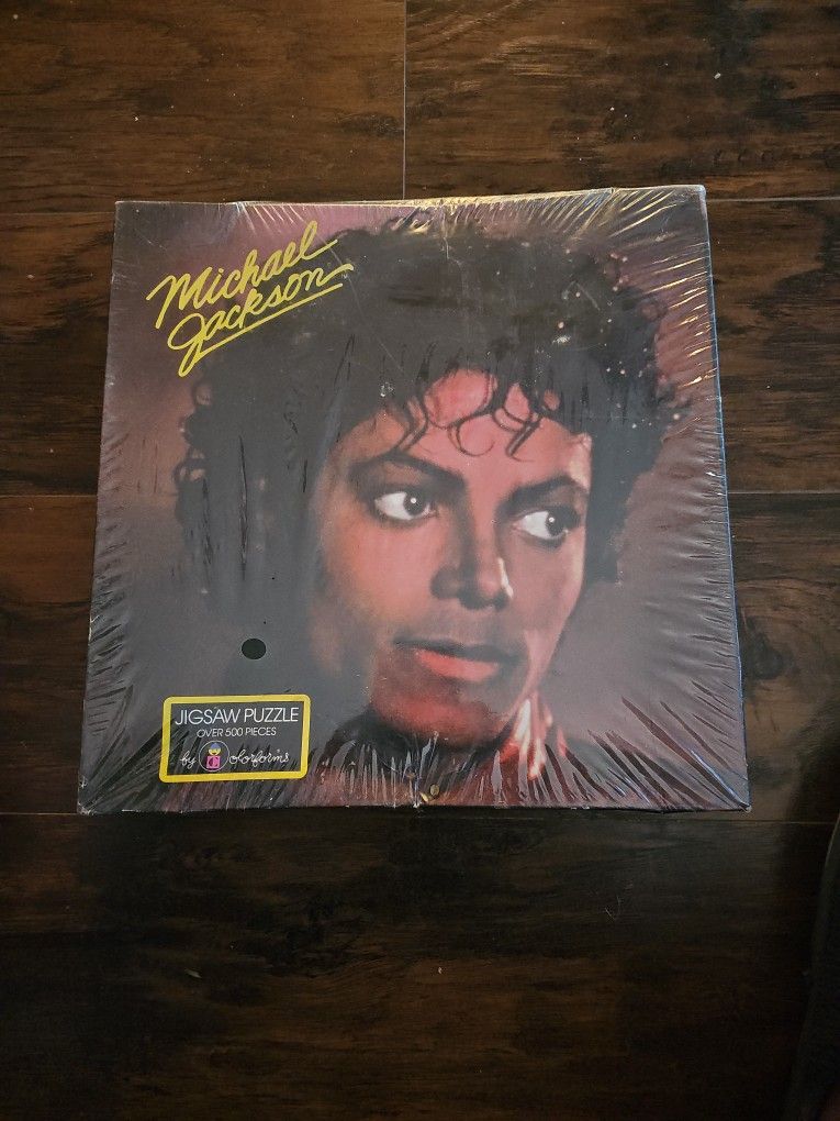 LOOk! Michael Jackson 1984 JIGSAW PUZZLE!