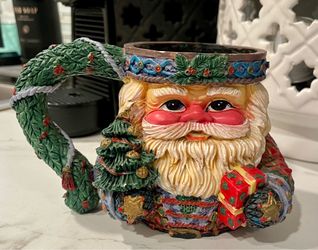 Christmas resin decorative large mug cup