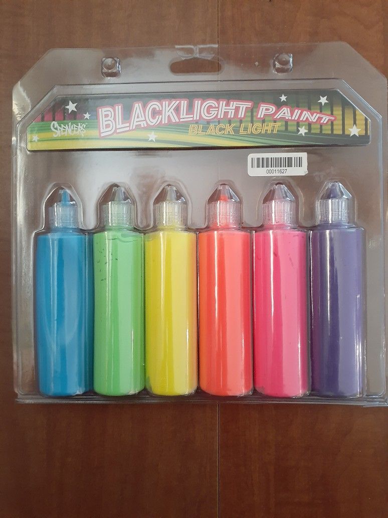 6 Bottles of Blacklight Paint-Brand New