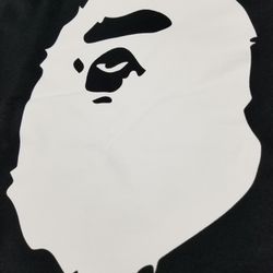BAPE Big Ape Head Black Crewneck