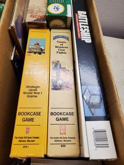 Lot of vintage board games, avalon hill