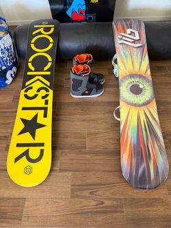 Snowboards & Boots