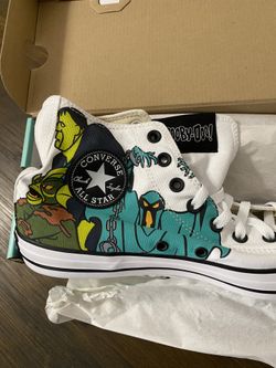 Scooby Doo TV Show Limited Edition Converse Chuck Taylor All Star Sneakers Unisex Men’s 9 / Women’s 11