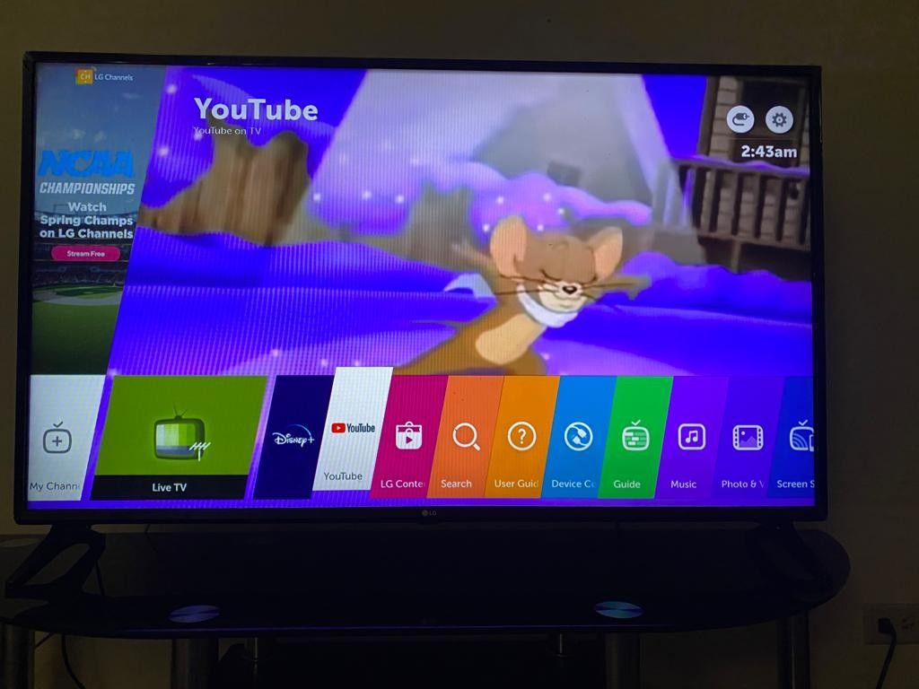 LG Smart TV 49LJ5500 49 Class