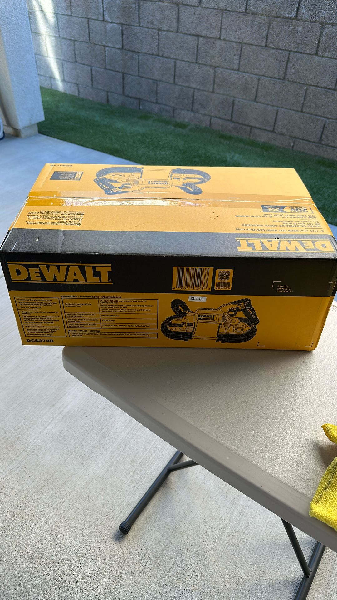 Deep Cut Band Saw (I’m Including (1) 6AH Battery)