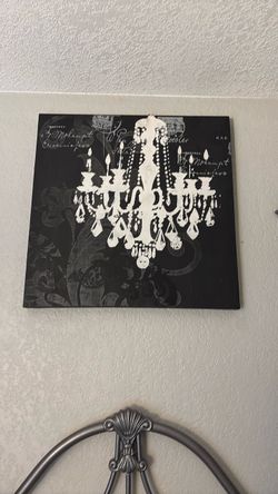 Chandelier painting