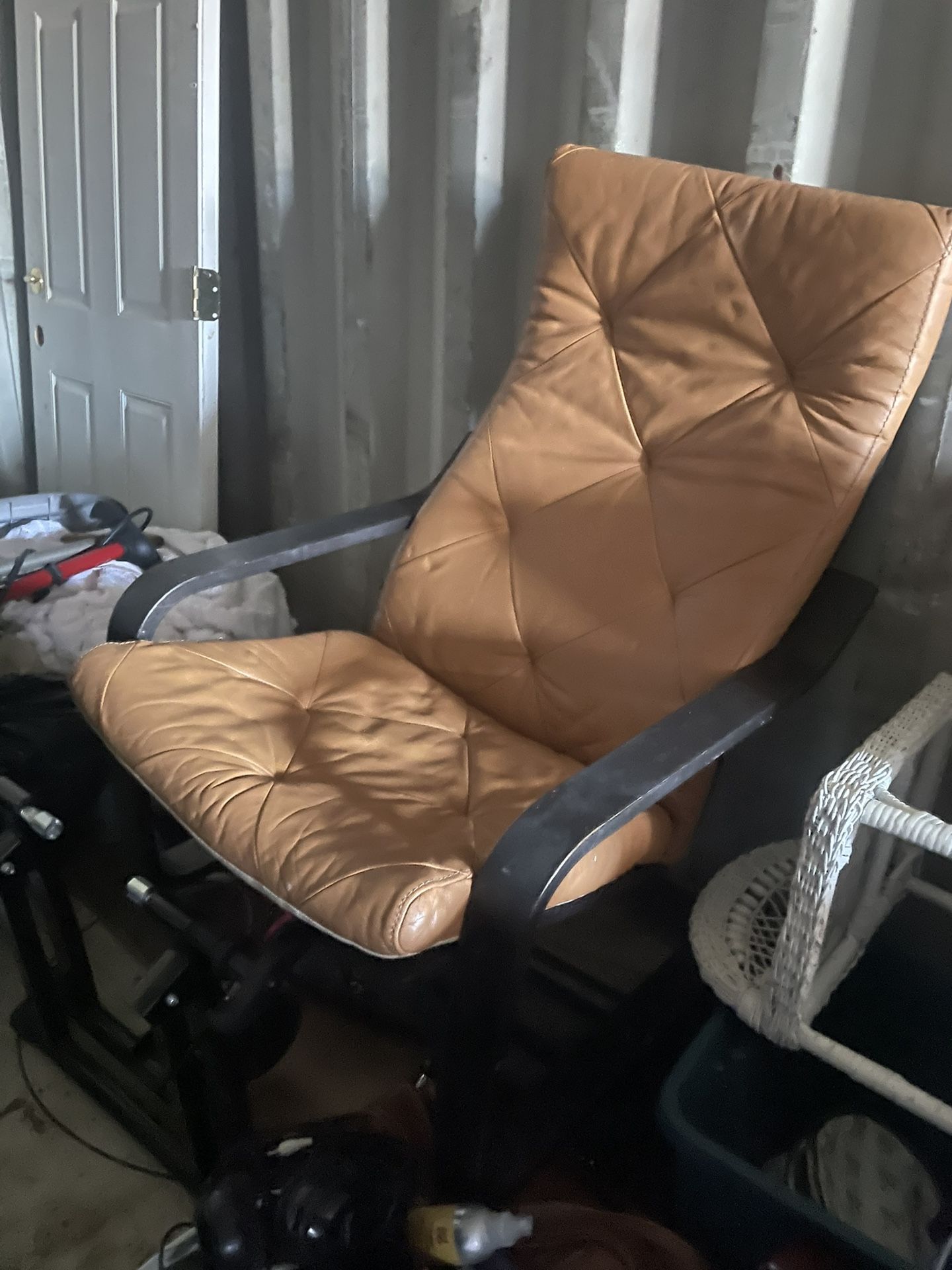 Leather Chair Lounge Chair