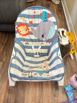 Rocking chair with massage
