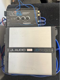 JL Audio amp & 12” speaker