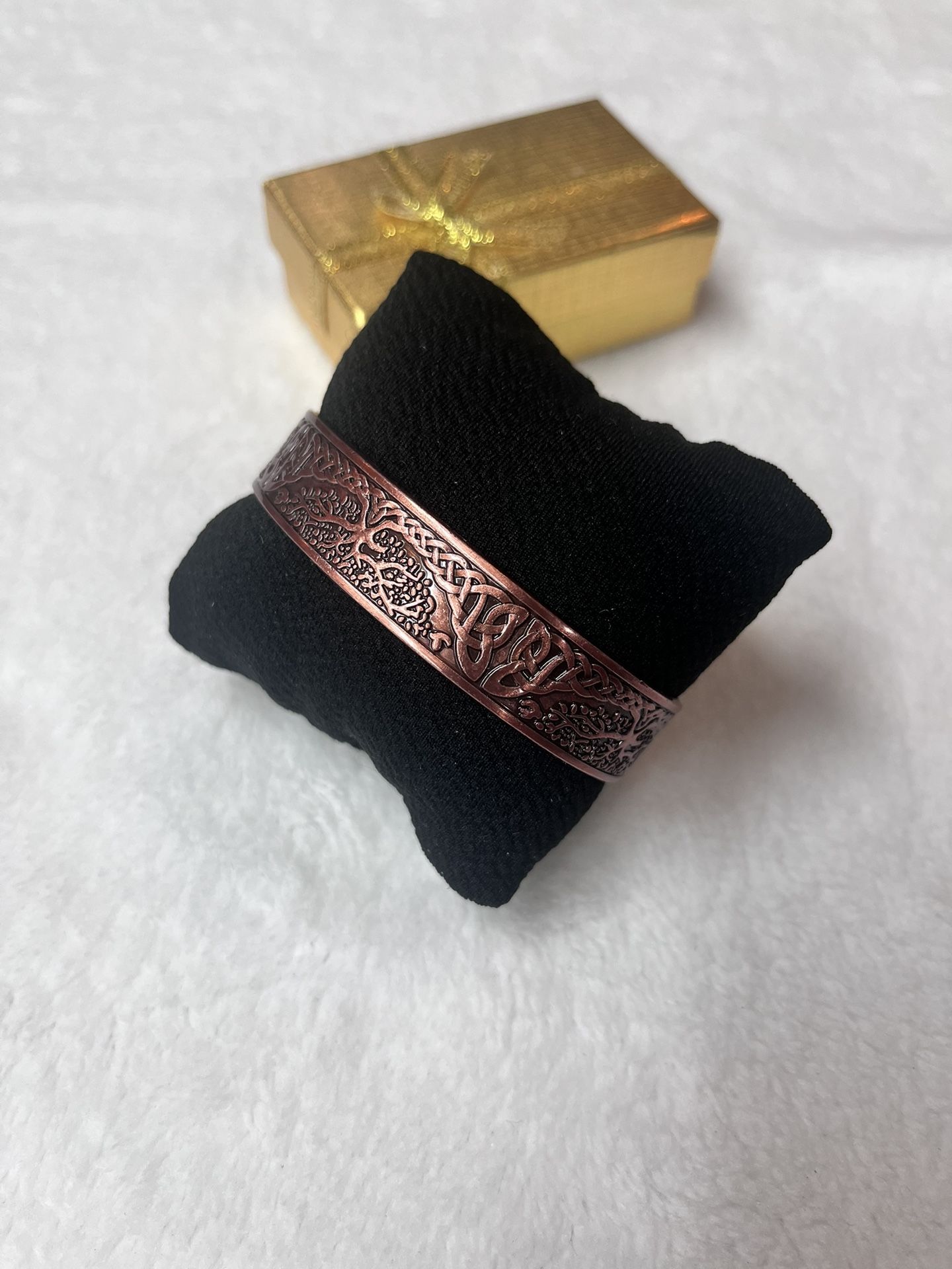 Brasalete De Cobre Presio Fijo