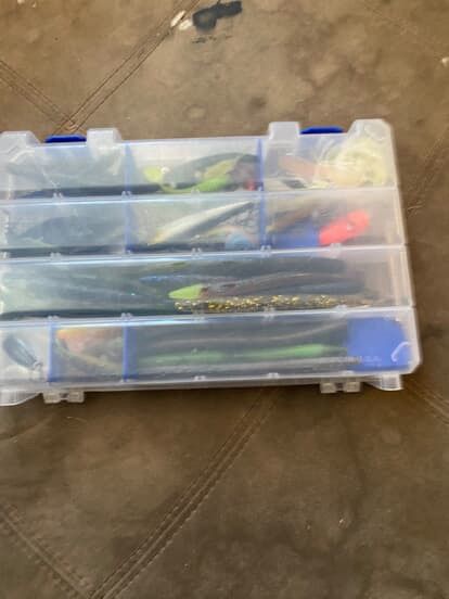 Tackle Box Full Of Nice Lures