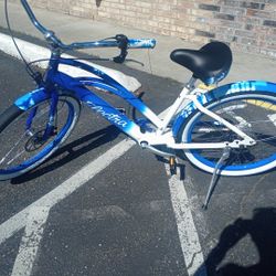 2025 Electra Shibori Cruiser E-Bike 