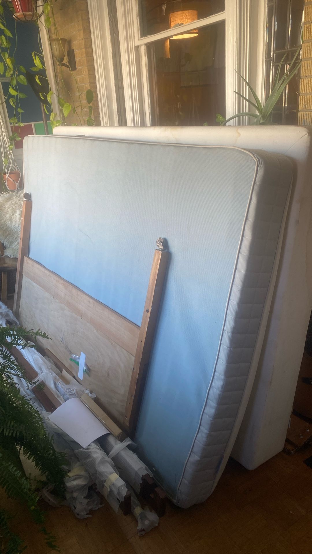 Free Full Mattress/Box Spring And frame 