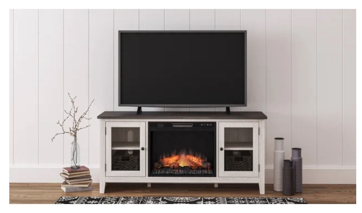 Tv Stand W/ Fireplace 60”