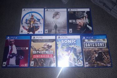 Ps5 and Ps4 Games