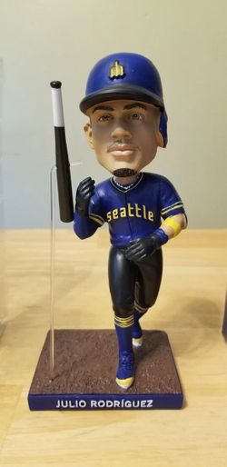 New And  In Box - Julio Rodriguez Bat Flip Bobblehead