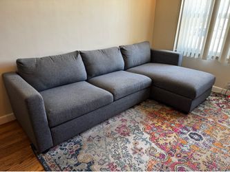 IKEA finnala sleeper couch with chaise