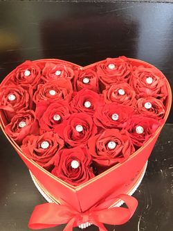 Long lasting preserved roses