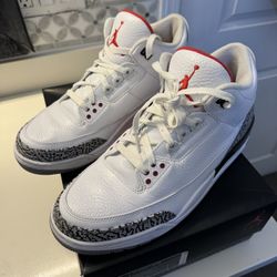 Air Jordan 3 Retro White Cement 2011 Size 12