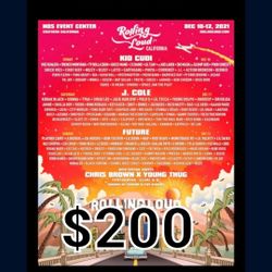$200 Rolling Loud LA  1 Ticket
