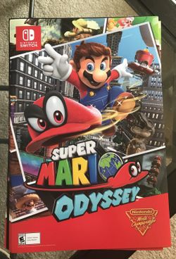 Super Mario Odyssey NWC 2017 Poster