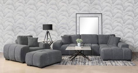 💥NEW Trendy Living Room Sectional Chaise💥NO CREDIT NEEDED $10 Down