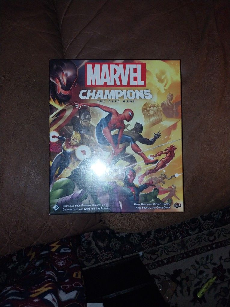 Marvel Champions Game And Card Game And Mat New
