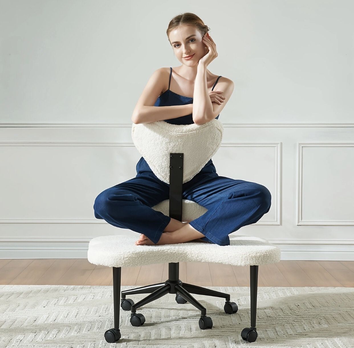 "Criss Cross" Yoga Office Chair