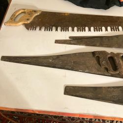 Hand Saws Vintage Old School