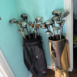 Golf Drivers And Bags 
