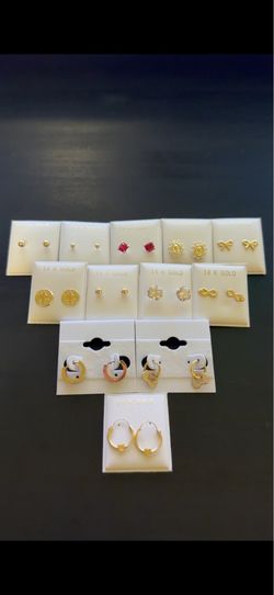 14K earrings