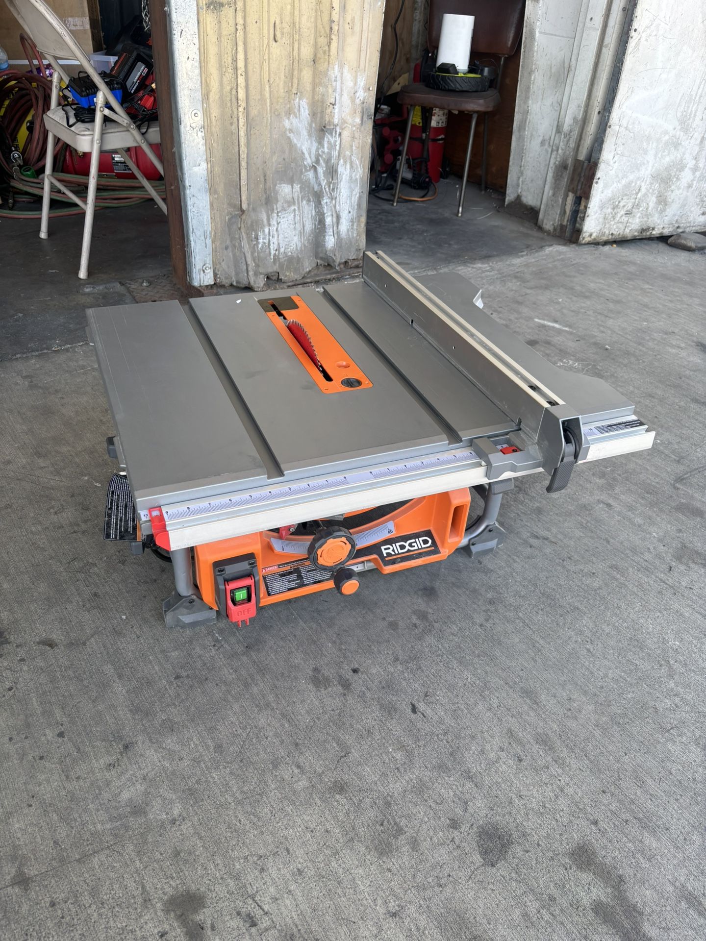 RIDGID 15 Amp 10 in. Portable Corded Jobsite Table Saw